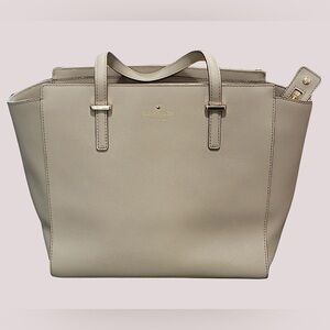 Kate Spade Taupe Tote Bag